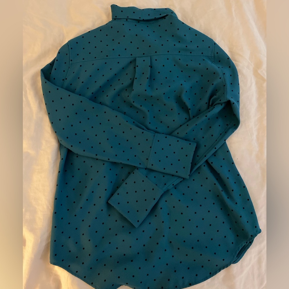 Equipment Essential Tie Neck Silk Blouse - Picture 4 of 5